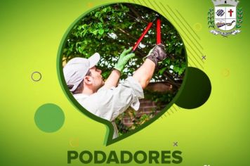 Podadores recebem orientações da Coordenadoria de Agricultura e Meio Ambiente