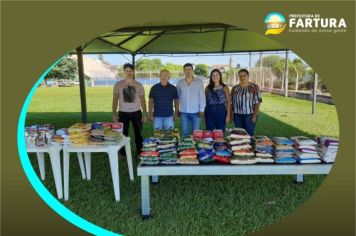 1ª Corrida de Aniversário de Fartura arrecada 160 Kg de alimentos não perecíveis 