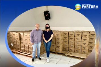 Solidariedade em alta: Fartura recebe 13,6 toneladas de alimentos do Fundo Social de São Paulo em 2022