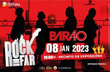 RockInFar 2023: Barão Vermelho é a segunda mega atração divulgada pela organização