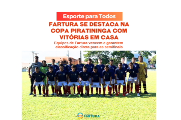 Fartura se destaca na Copa Piratininga com vitórias expressivas em casa