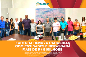 Fartura renova parcerias com entidades do Terceiro Setor e repassará mais de R$ 9 milhões em 2023