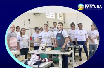 Curso de Costura da Escola da Moda proporciona oportunidades para moradores