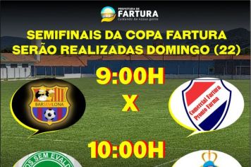 Copa Fartura chega às disputas semifinais neste domingo (22)