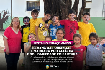 Semana das Crianças no Projeto Espaço Amigo é marcada por alegria e solidariedade 