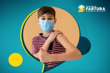 Fartura promove Campanha de Multivacinação para atualizar vacinas de menores de 15 anos