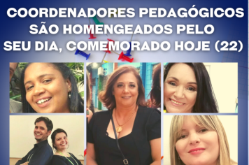 Fartura congratula coordenadores pedagógicos pelo seu dia, comemorado hoje (22)