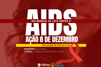 Fartura Promove Ação no Dia 8: Testagem de Sífilis e HIV em Conscientização ao Dia Mundial da Luta contra a AIDS