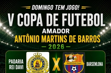 V Copa de Futebol Amador será no próximo domingo