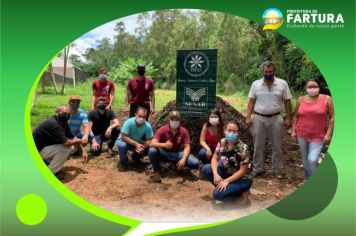 Durante Curso na Chácara, Composteira é instalada e beneficiará moradores de Fartura