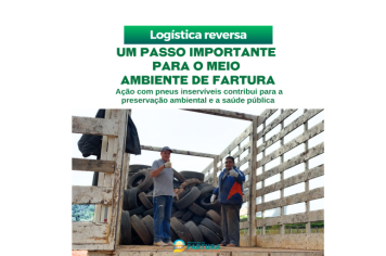 Logística Reversa de pneus: um passo importante para o meio ambiente de Fartura