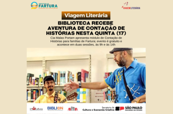 Viagem Literária na Biblioteca Municipal: Uma aventura de contação de histórias nesta quinta (17)