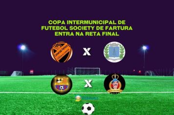 Copa Intermunicipal de Futebol Society de Fartura entra na reta final