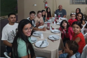 Programa Criança Feliz promove Noite da Pizza para famílias atendidas em Fartura.