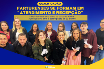 Qualificação: farturenses se formam em 