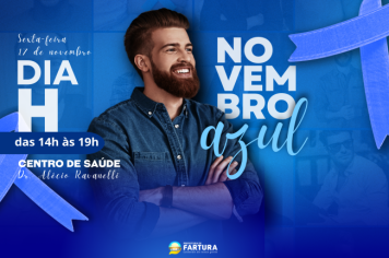 Campanha Novembro Azul coloca a saúde do homem em foco em Fartura