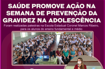 Saúde de Fartura faz mobilização na Semana Nacional de Prevenção da Gravidez na Adolescência