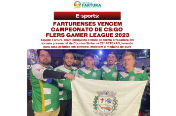 E-sports: Farturenses sagram-se campeões pelo Campeonato de CS:GO Flers Gamer League 2023