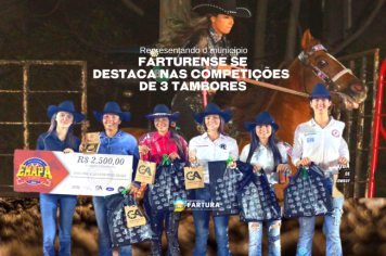 Farturense se destaca nas competições de 3 Tambores