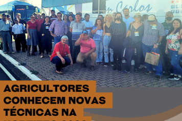 Agricultores de Fartura conhecem novas técnicas na Hortitec 2022