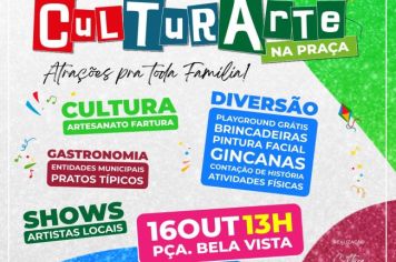 Entretenimento: Fartura lança ““CulTurArte na Praça”