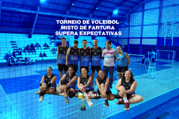 1º Torneio de Voleibol Misto de Fartura supera expectativas