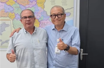 Prefeitura de Fartura participa de audiência no Palácio dos Bandeirantes.