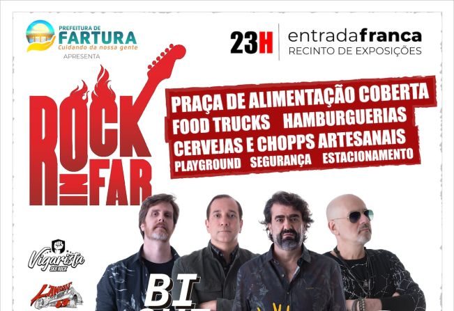 Fartura começa instalar mega estrutura do RockinFar 2022