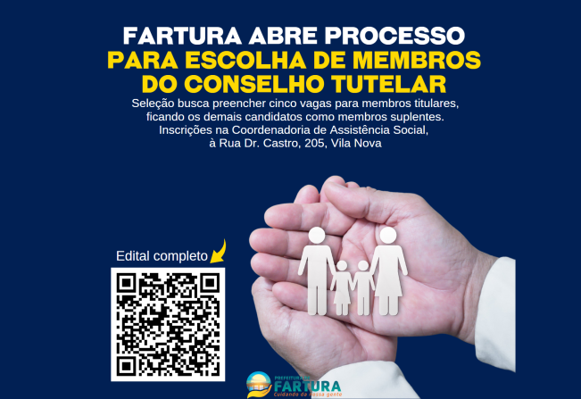 Fartura abre processo para escolha de membros do Conselho Tutelar