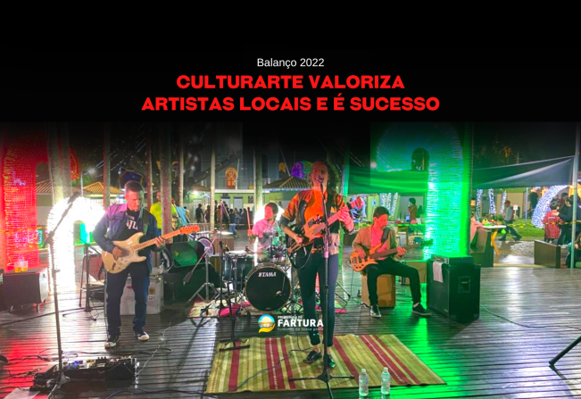 Culturarte valoriza artistas locais e é sucesso