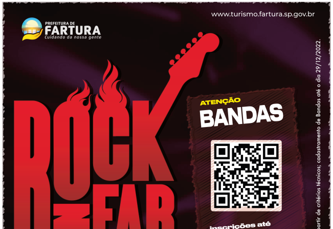 Atenção bandas: inscrições estão abertas para 7º RockinFar