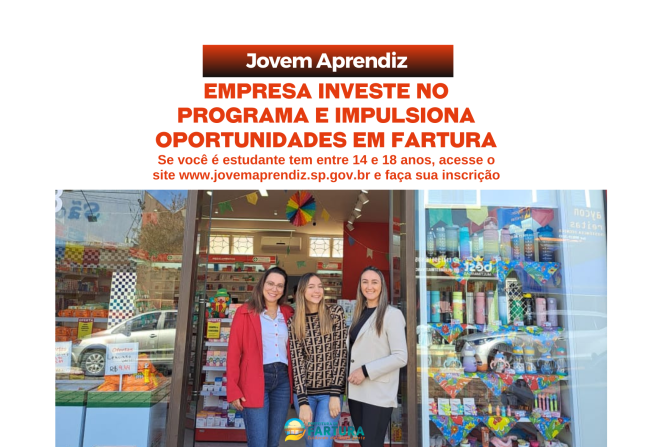 Jovem Aprendiz: Empresa investe no programa e impulsiona oportunidades em Fartura