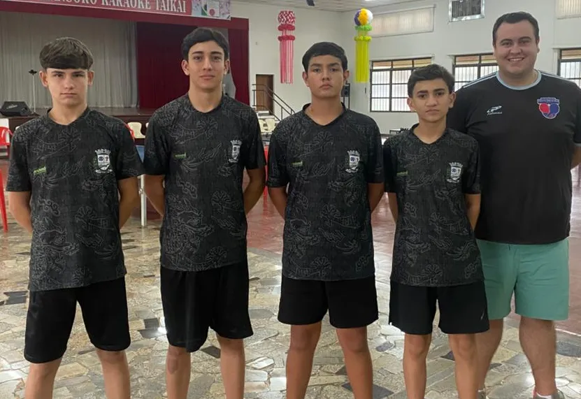 Fartura Vice-Campeã geral no 41º Jogos Abertos da Juventude (Fase Regional) no Tênis de Mesa.