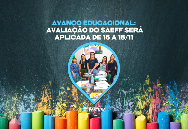 Avanço educacional: Avaliação do SAEFF será aplicada de 16 a 18 de novembro