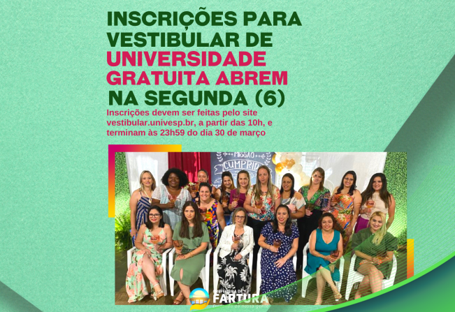 Inscrições para vestibular de universidade gratuita abrem na segunda (6)