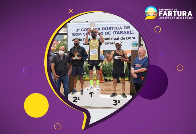 Farturenses fazem bonito em Corrida Rústica realizada em Bom Sucesso de Itararé