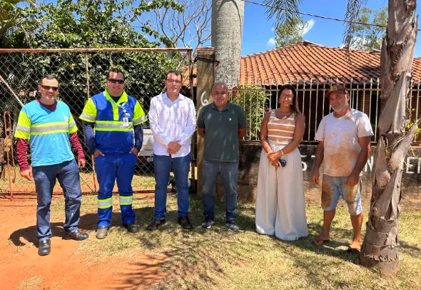 Sabesp inicia vistorias para levar saneamento básico a bairros não atendidos.