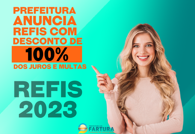 Oportunidade: Prefeitura anuncia Refis com desconto de 100% dos juros e multas