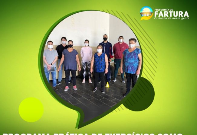 Programa Prática de Exercícios como Promoção da Saúde (PEPS) atende farturenses que tiveram Covid-19