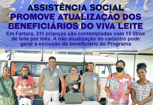 Atenção: Social promove atualização dos beneficiários do Programa Viva Leite