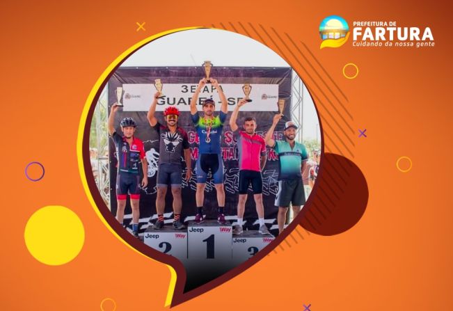 Farturenses conquistam pódio na Copa Sudoeste de MTB, em Guareí