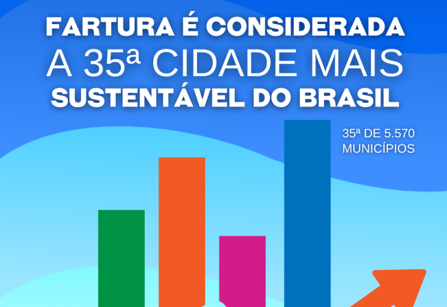 Fartura é considerada a 35ª cidade mais sustentável do Brasil