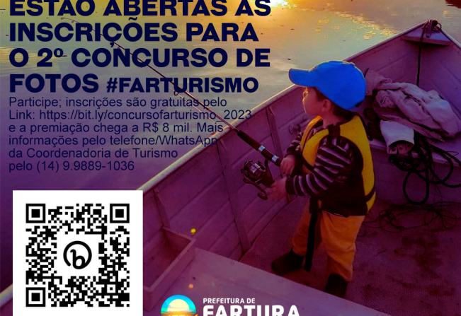 Estão abertas as inscrições para o 2º Concurso de Fotos #Farturismo