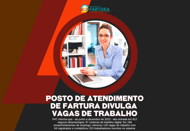 Posto de Atendimento ao Trabalhador divulga vagas de trabalho