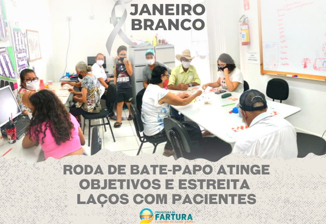 “Janeiro Branco”: roda de bate-papo atinge objetivos e estreita laços com pacientes