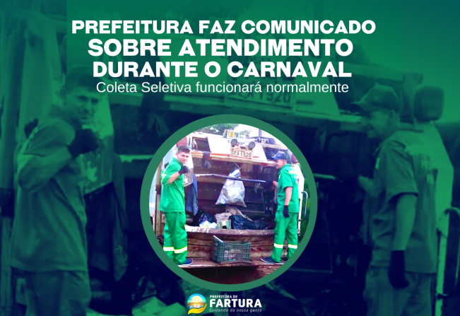 Prefeitura faz comunicado sobre atendimento durante o Carnaval