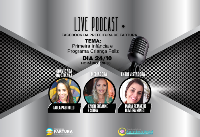 Live da segunda (24) terá como tema “Primeira Infância e Programa Criança Feliz”