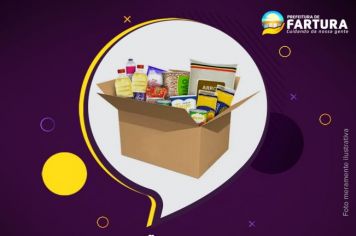 Governo de São Paulo libera mais de R$ 12 mil para aquisição de cestas básicas para famílias farturenses