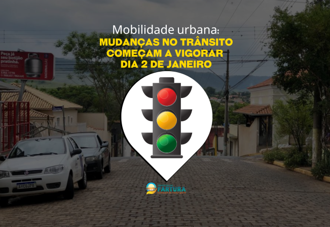 Mobilidade urbana: Mudanças no trânsito começam a vigorar dia 2 de janeiro