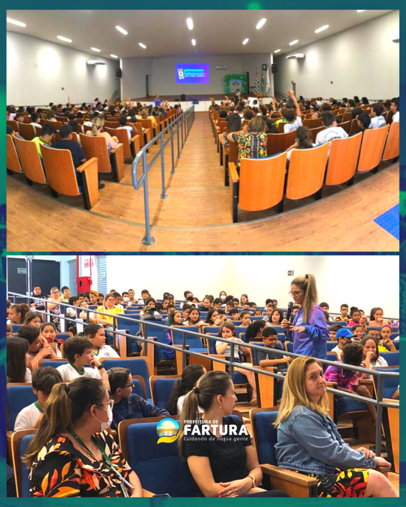 r famosa palestra para alunos de Fartura